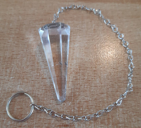Clear Crystal Pendulum (A)